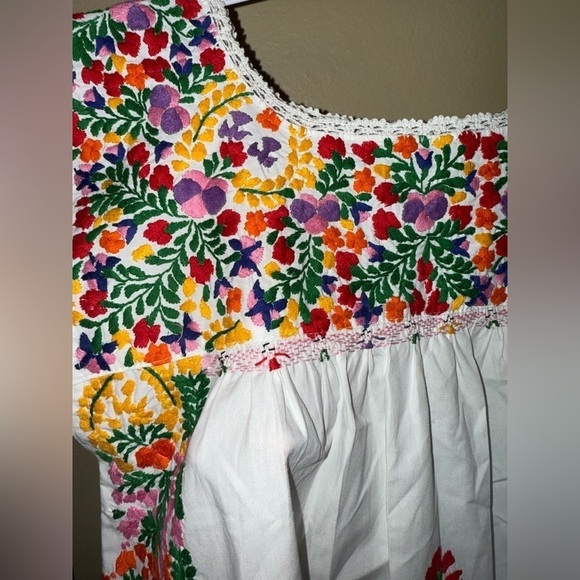 ▶️ Mi Golondrina ◀️ Arroyo De Flores Blusa small - Picture 11 of 16